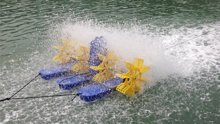 หลักการเติมอากาศของเครื่องเติมอากาศบ่อปลา